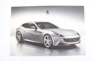 2011 Ferrari FF Press Pack Launch Card Manual Brochure
