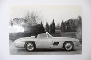 1957 Mercedes Benz 300 SL Roadster Albig Period Press Photo
