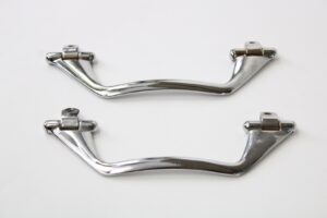 1960-64 Ferrari 250 Interior Door Handle Pull Pair NOS