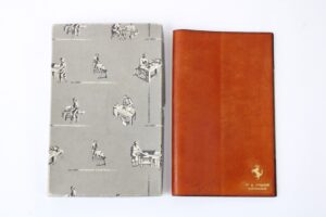 1960's Ferrari Crepaldi Pouch with Nazareno Gabrielli Box & Crepaldi Compliments Card 250 275 330
