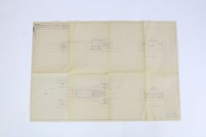 1964 Ferrari F158 OEM Factory Blueprint