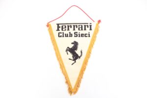 1970–90 Ferrari Club Conegliano Pennant Flag
