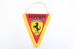 1970–90 Ferrari Small Club Pennant Flag