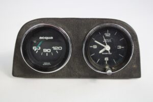 1975–85 Ferrari 308 Veglia Borletti Fuel Clock Gauge Cluster