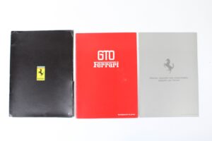 1984-87 Ferrari 288 GTO Press Pack Sales Brochure French