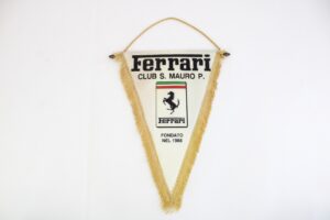 1988 Ferrari Club S. Mauro P. Pennant Flag