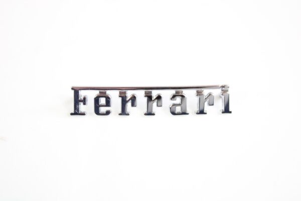 Ferrari Script Logo 1990-2010 Ferrari OEM Small Script Badge Emblem 50mm x 10mm - Classic ...