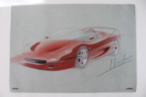 1995-97 Ferrari F50 Lithograph Print Brochure