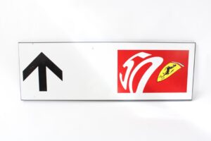 1997 Ferrari 50th Anniversary Sign