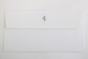 2000s Ferrari Envelope (223mm x 110mm)