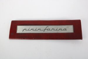 1963-71 Ferrari 330 365 Pininfarina Radio Delete Plate