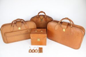 1992-97 Ferrari 456 GT Complete 4-Piece Schedoni Luggage Set