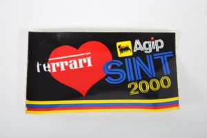 2000 Ferrari AGIP SINT Oil Sticker Decal 208 308 328 TR