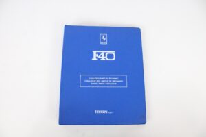 1987-92 Ferrari F40 Spare Parts Catalogue Manual Handbook