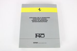 1987-92 Ferrari F40 Workshop Manual Handbook