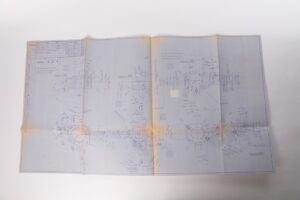 1988 Ferrari Collettore di Alimentazione Anteriore Destro F1 Formula 1 Blueprint