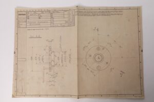 1989 Flangia Supporto Encoder F1 Formula 1 Blueprint