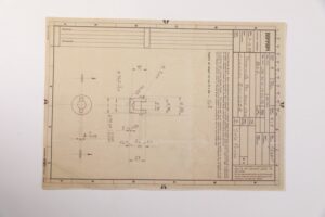 1989 Terminale per Asse CAM Comando Encoder F1 Formula 1 Blueprint