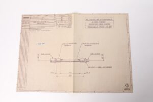1990 Tubo per Sensore di Pressione F1 Formula 1 Blueprint
