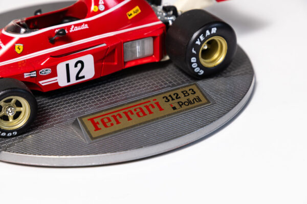 1973-74 Ferrari 312 B3 F1 Scale Model Signed by Mauro Forghieri