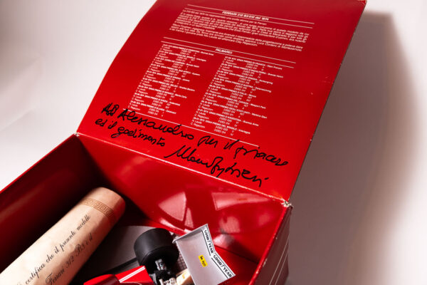 1973-74 Ferrari 312 B3 F1 Scale Model Signed by Mauro Forghieri