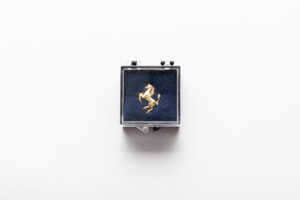 1990-99 Ferrari 348 355 456 512 550 360 F50 Gold Prancing Horse Lapel Pin