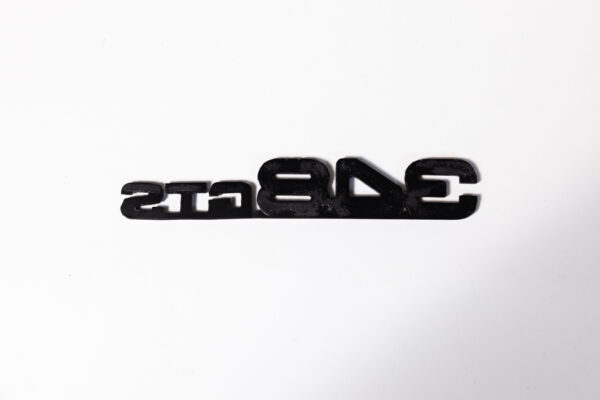 1993-95 Ferrari 348 GTS OEM Rear Badge Script Emblem