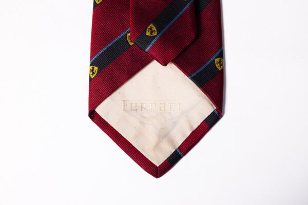 2001 Ferrari Cavallino Stripe Silk Tie 360 550 456