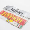 1980s-90s Ferrari Sticker-Set Vintage Merchandise Decal Pack