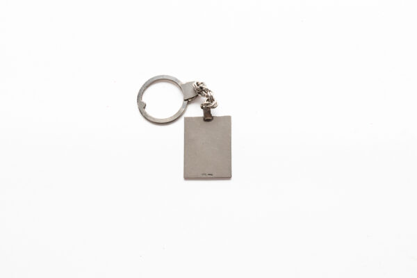 1960-76 Ferrari 925 Silver Cavallino Rampante Key Fob Keyring 250 275 330 Dino