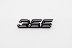 1994-99 Ferrari F355 OEM Rear Black Badge Emblem 355
