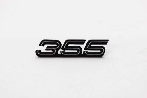 1994-99 Ferrari F355 OEM Rear Black Badge Emblem 355