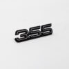 1994-99 Ferrari F355 OEM Rear Black Badge Emblem 355