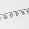 1970-95 Ferrari Script Rear Boot Bonnet Deck Lid Badge 308 328 348 355 Mondial TR