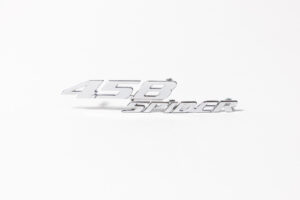 2011-15 Ferrari 458 Spider OEM Dashboard Passenger Badge Script Emblem