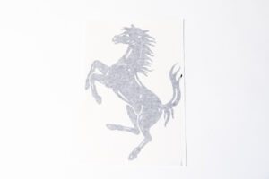 1980-99 Ferrari 308 328 TR Cavallino Prancing Horse Showroom Decal Sticker