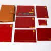1994-99 Ferrari F355 Complete Schedoni Owner's Manual Handbook Pouch Set