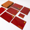 1994-99 Ferrari F355 Complete Schedoni Owner's Manual Handbook Pouch Set