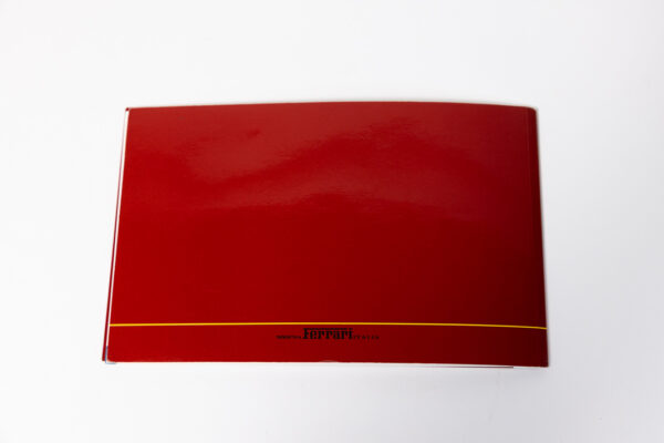 1994-99 Ferrari F355 Complete Schedoni Owner's Manual Handbook Pouch Set