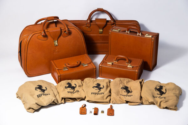 1991-94 Ferrari 512TR 5-Piece Schedoni Luggage Set