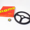 1987-92 Ferrari F40 MOMO Steering Wheel & Hub Kit NOS