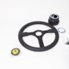 1987-92 Ferrari F40 MOMO Steering Wheel & Hub Kit NOS