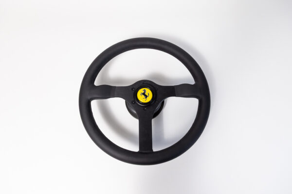 1987-92 Ferrari F40 MOMO Steering Wheel & Hub Kit NOS