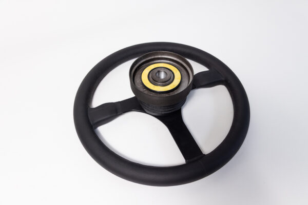 1987-92 Ferrari F40 MOMO Steering Wheel & Hub Kit NOS