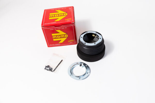 1987-92 Ferrari F40 MOMO Steering Wheel & Hub Kit NOS