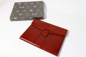 1958-68 Ferrari 250 275 330 Nazareno Gabrielli Leather Document Case Box
