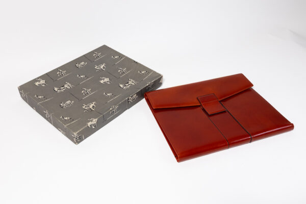 1958-68 Ferrari 250 275 330 Nazareno Gabrielli Leather Document Case Box