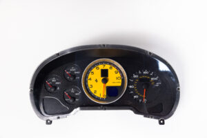 2005 Ferrari 575 Superamerica Instrument Gauge Cluster Carbon Fibre Yellow Dial 215311