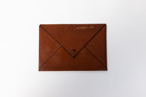 1960-64 Ferrari Leather Documenti Auto Document Wallet Pouch 250 330