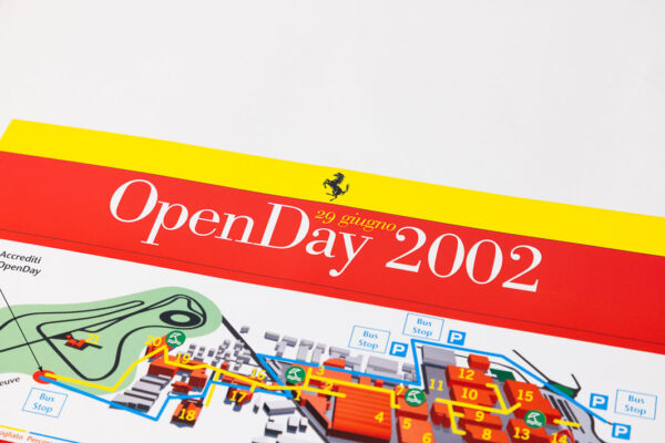 2002-04 Ferrari Maranello Factory Open Day Sales Brochure Enzo